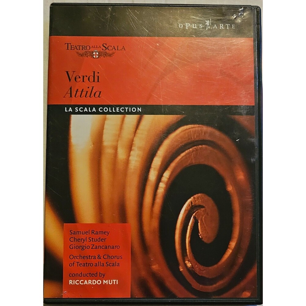 Verdi Attila DVD Riccardo Muti Studer Ramey Zancanaro LA SCALA NEW
